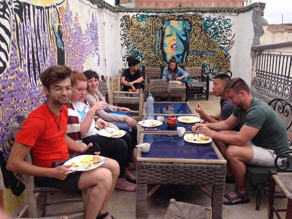 Backpackers Grapevine Hostel Marrakesh Exterior foto